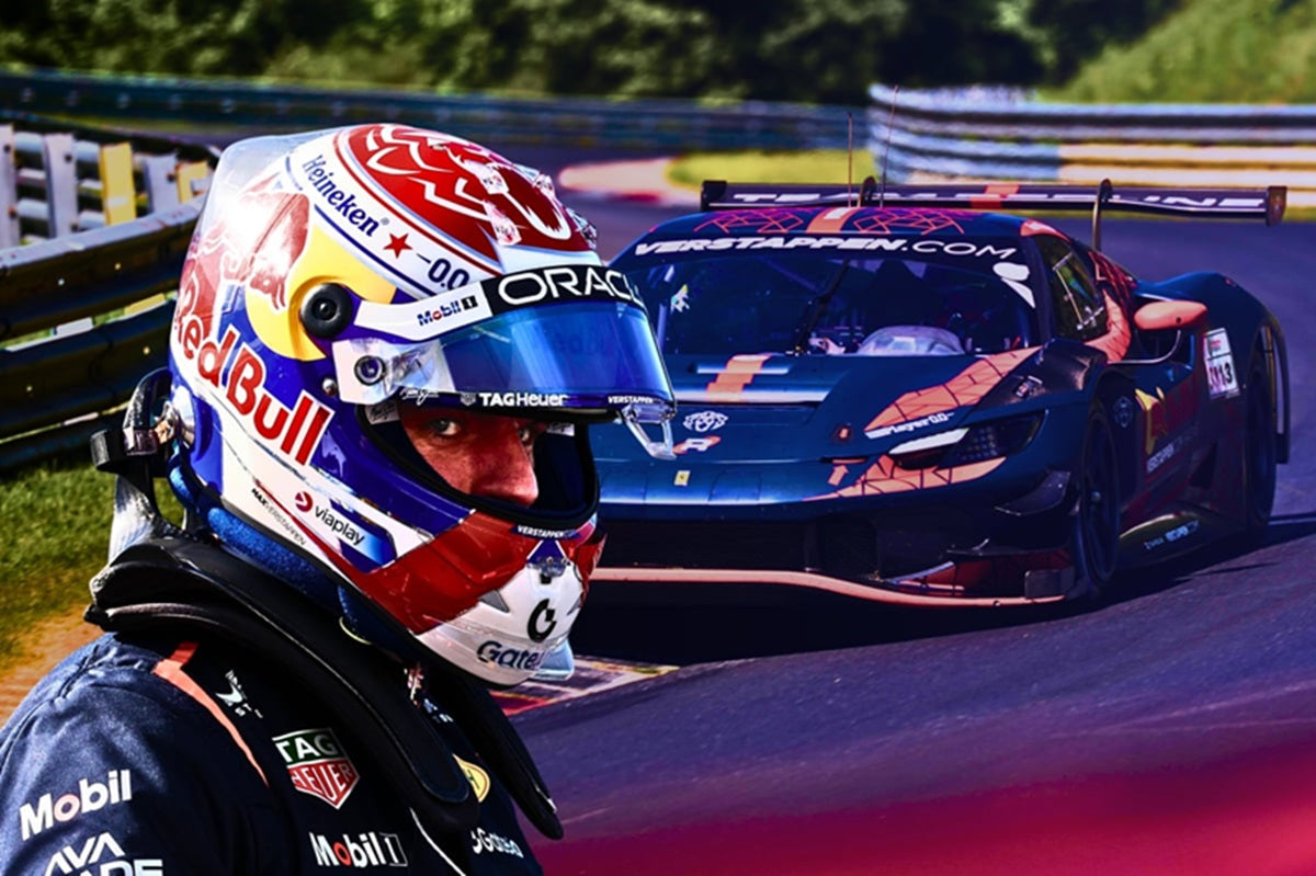 Verstappen Spaban tesztelt GT3-as autót