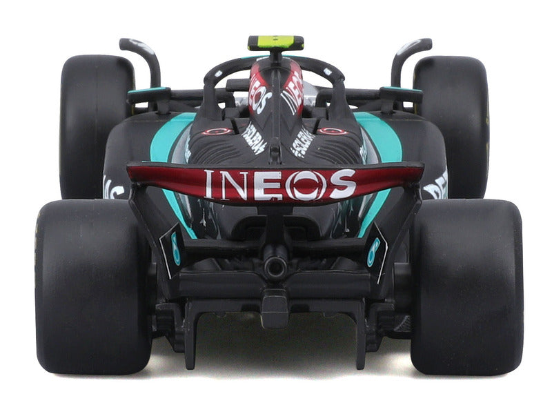 Mercedes modellautó, bburago, Lewis Hamilton, #44, 1:43, F1W15