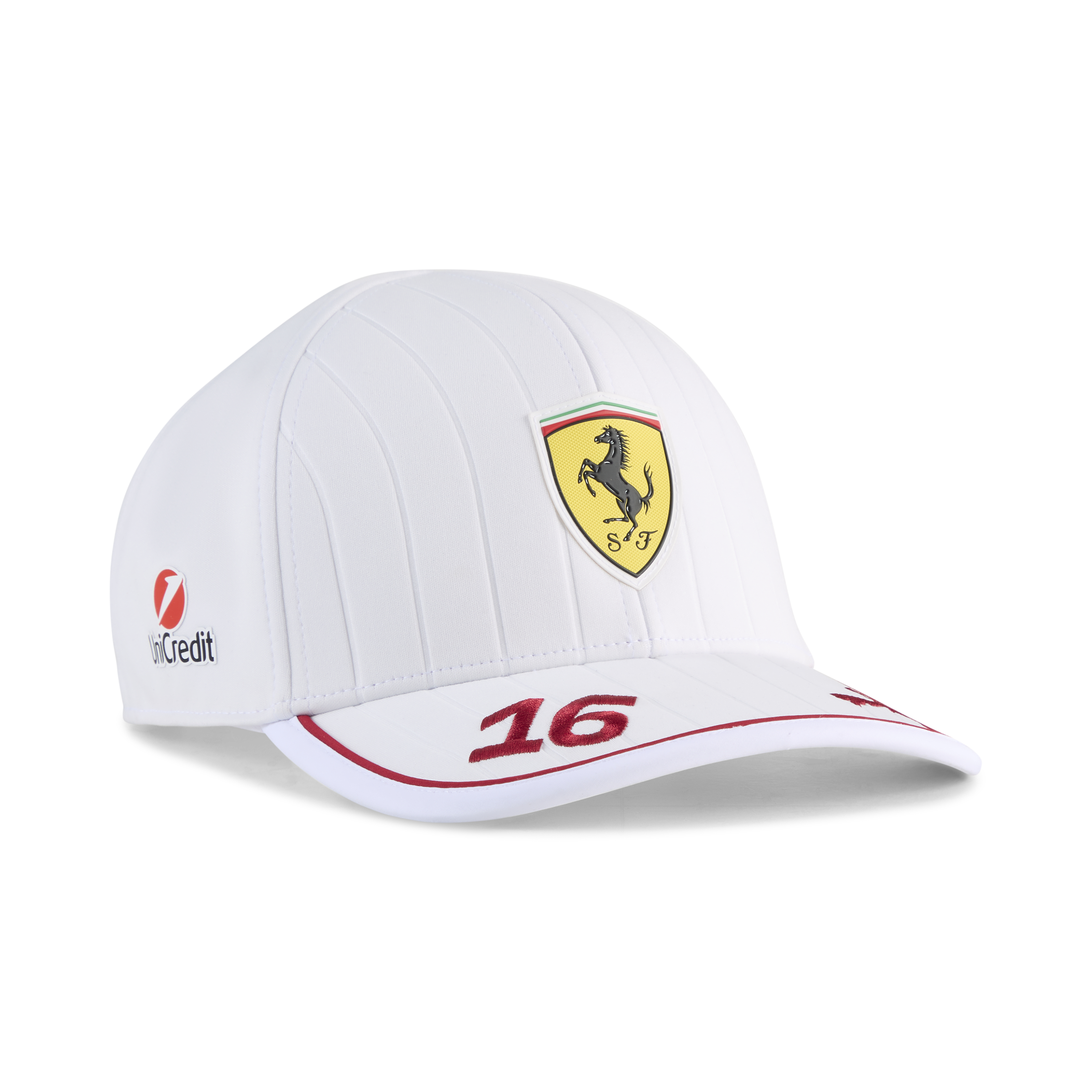 Ferrari, Charles Leclerc, Baseball Sapka, fehér 🔥