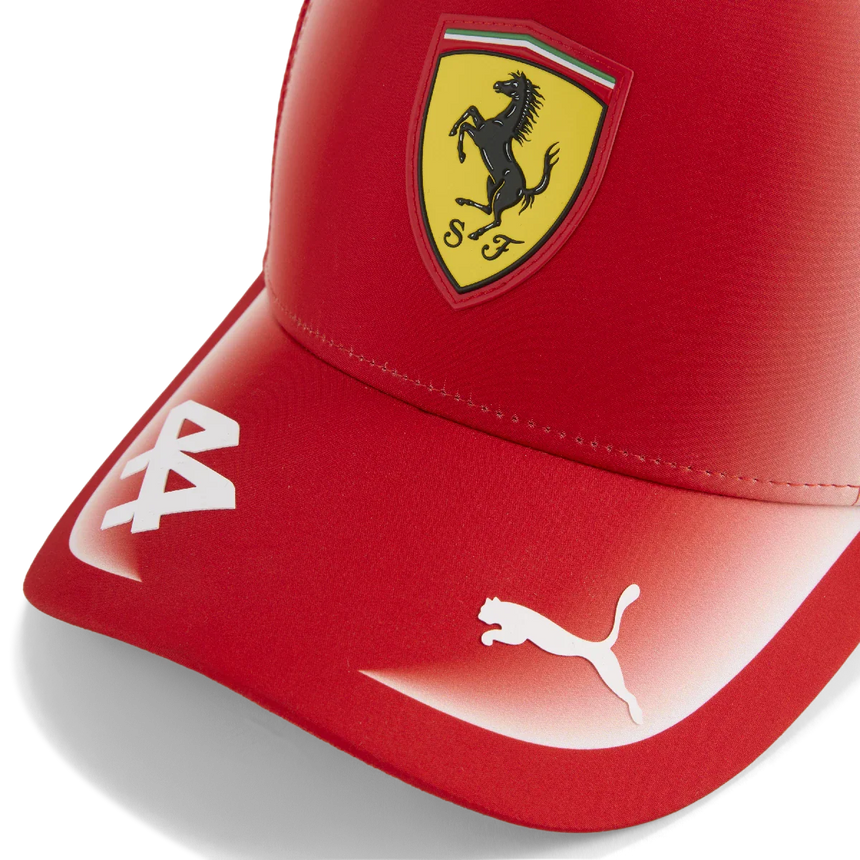 Ferrari sapka, hálós, csapat, Lewis Hamilton, Puma, piros