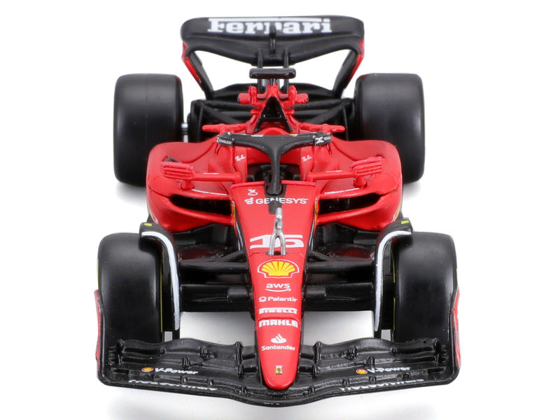 Ferrari model autó, F1-23, bburago, 1:43, Charles Leclerc #16, 2023