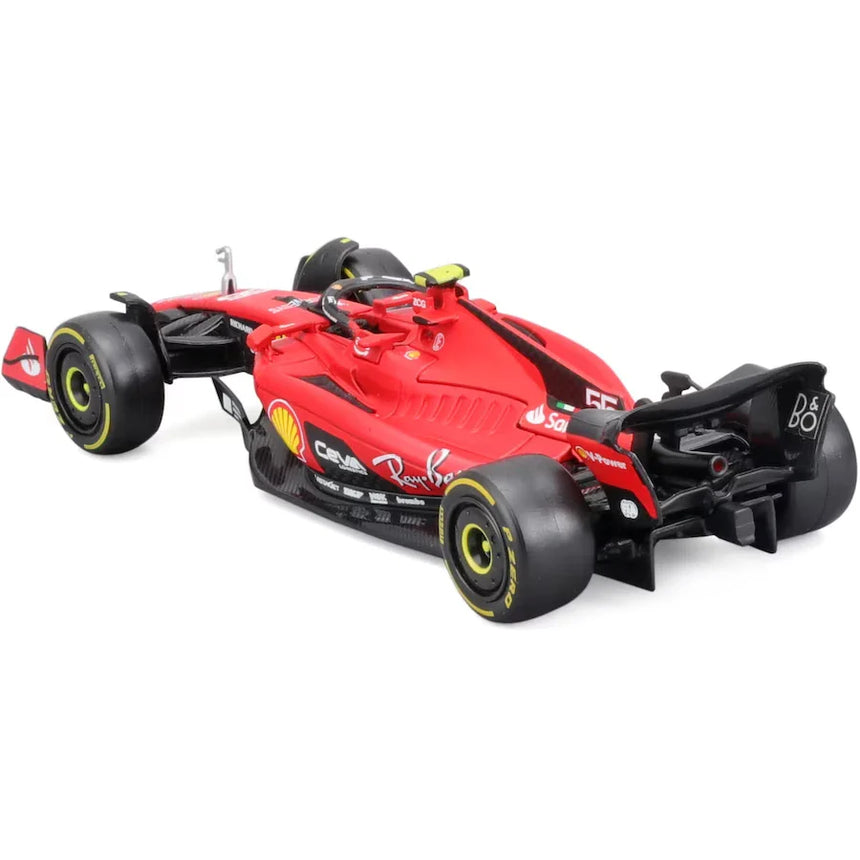 Ferrari model autó, F1-23, bburago, 1:43, Carlos Sainz #55, 2023