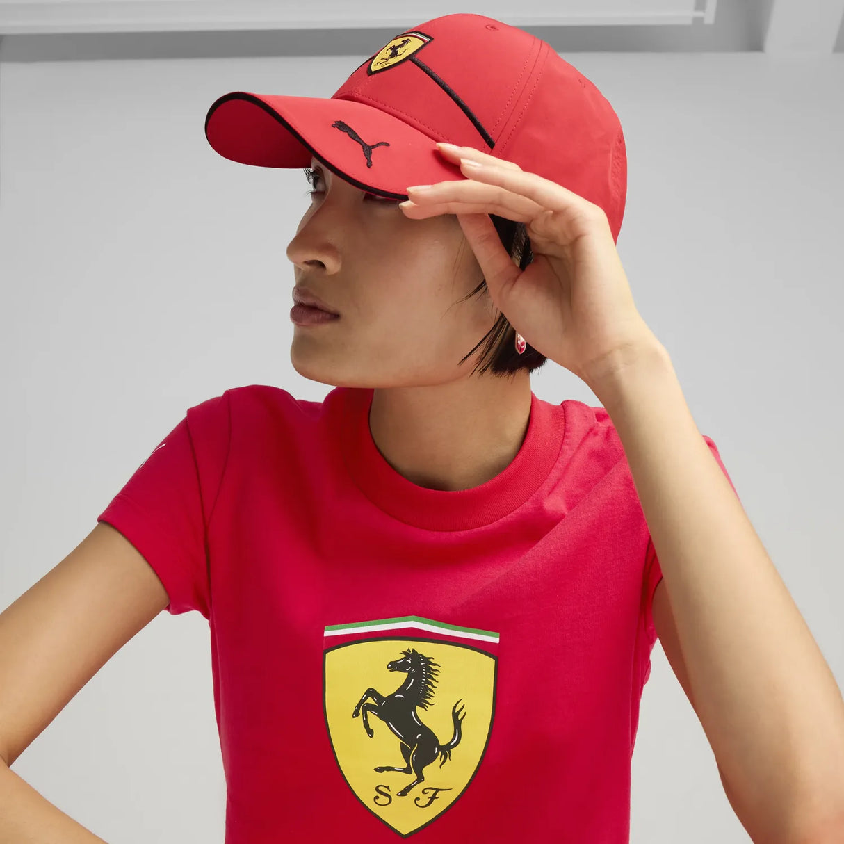 Ferrari Race Baseball Sapka - piros 🔥