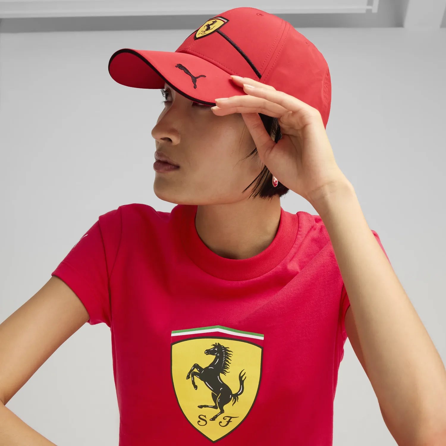 Ferrari Race Baseball Sapka - piros 🔥