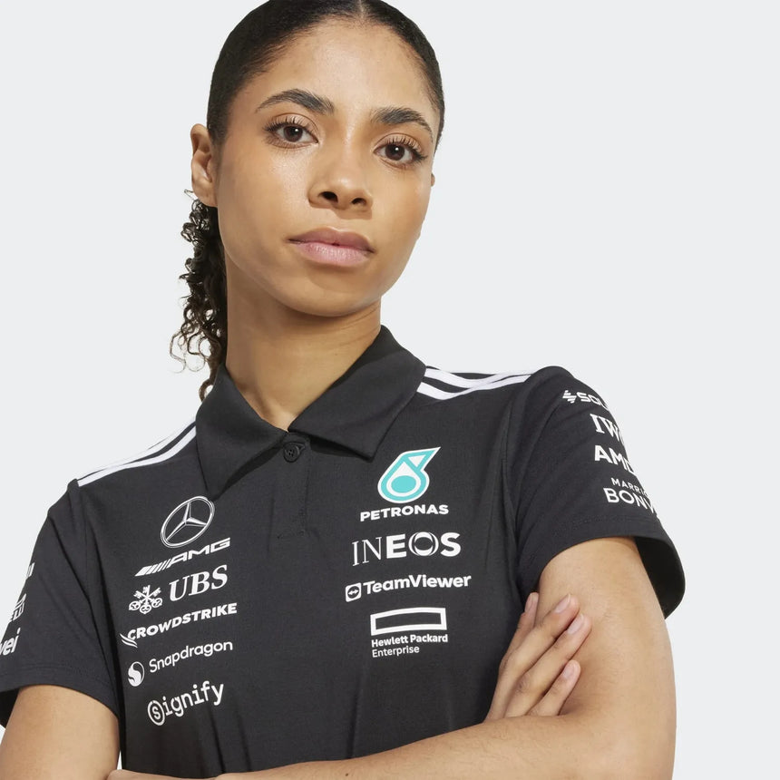 Mercedes Team Collared T-Shirt - Women's 🔥