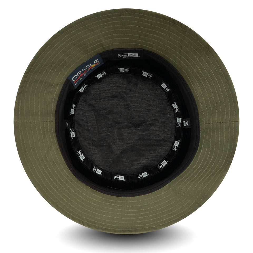 Red Bull bucket hat, New Era, velúr, zöld