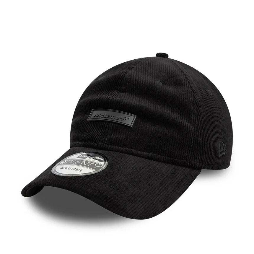 McLaren cap, New Era, corduroy, black