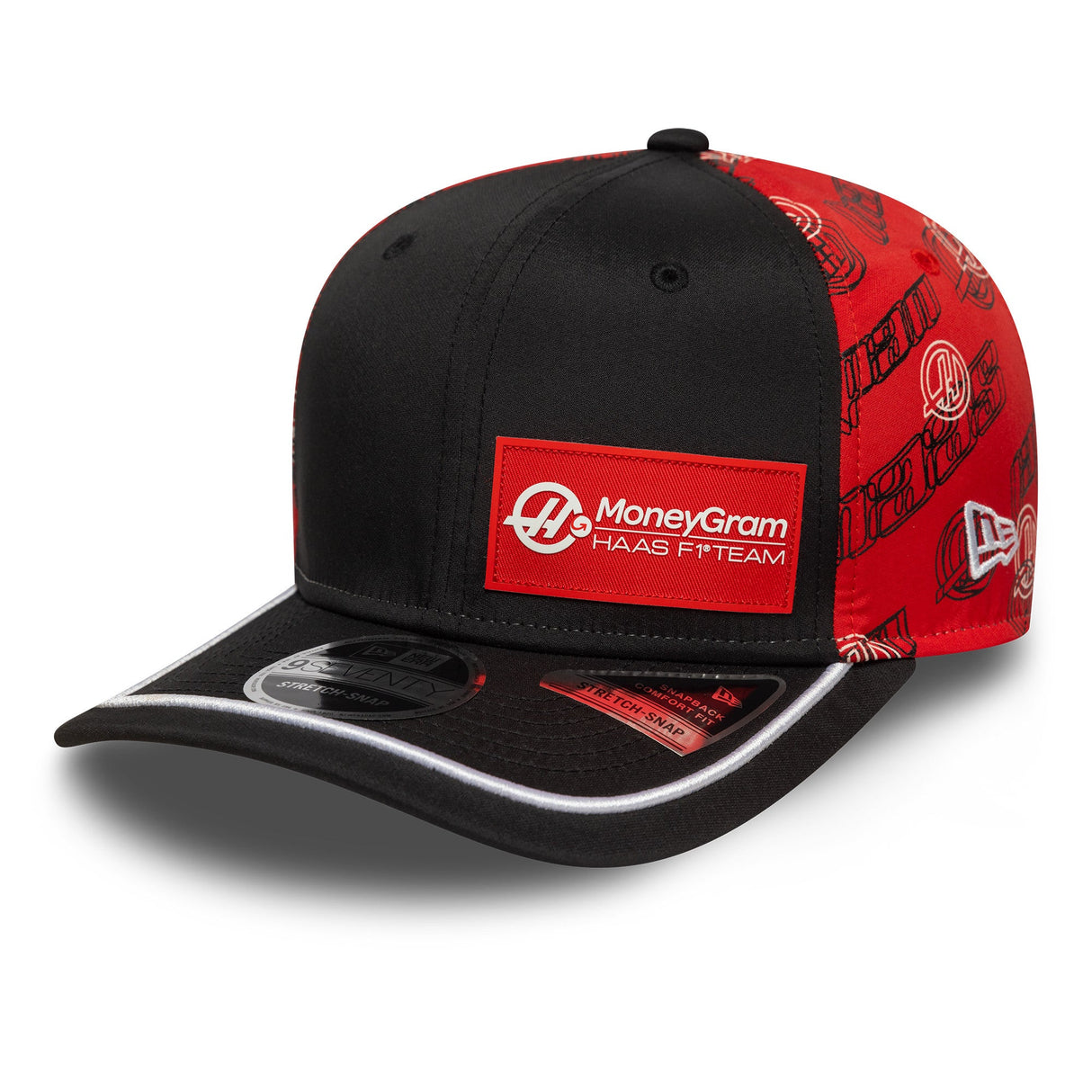 Haas F1 Baseball sapka, Japán, New Era, 9SEVENTY SS, Fekete 🔥