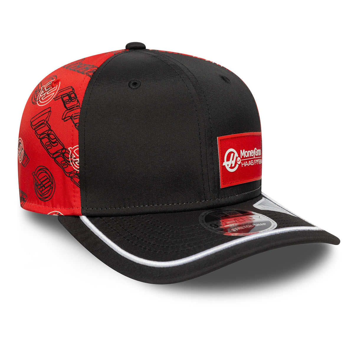 Haas F1 Baseball sapka, Japán, New Era, 9SEVENTY SS, Fekete 🔥