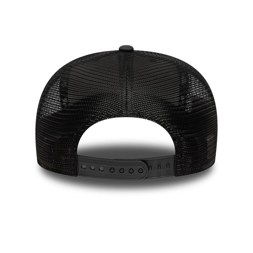 Mclaren sapka, hálós, washed, New Era, 9FORTY, fekete