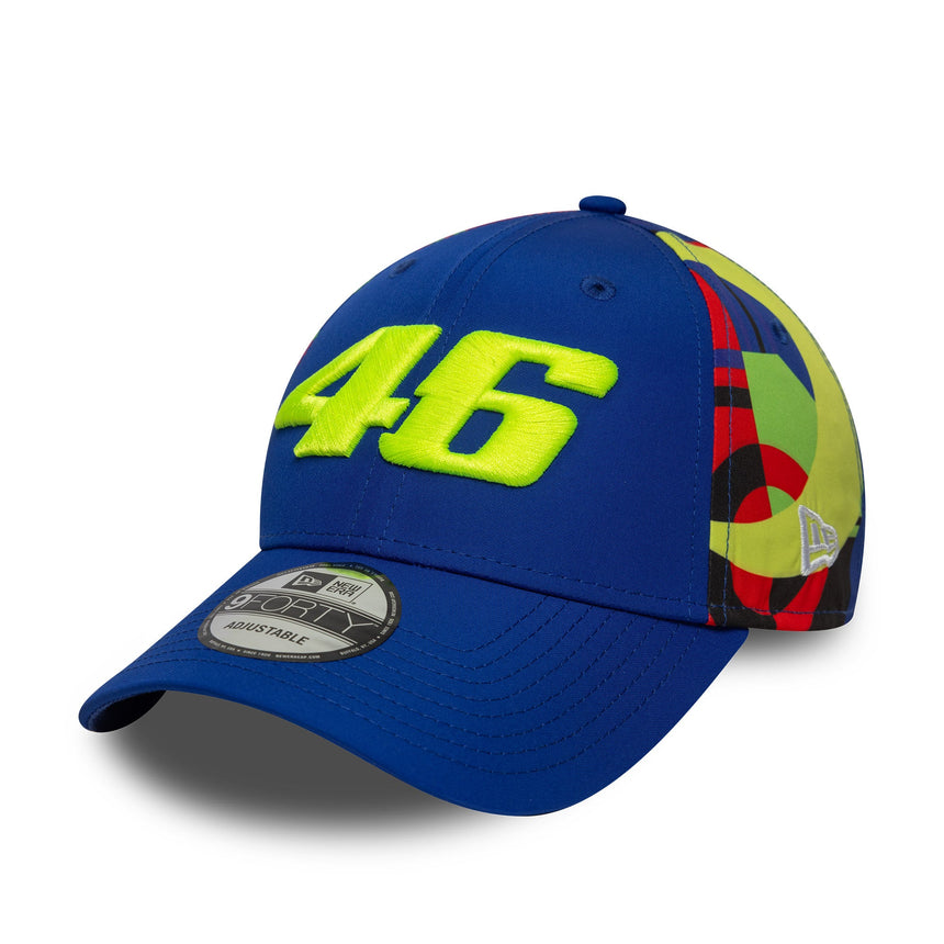 Valentio Rossi #46 sapka, VR46, rajongó, New Era, 9FORTY, több színű