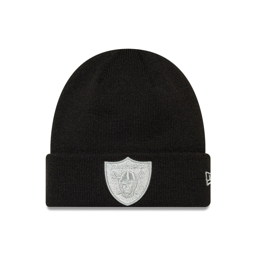 Las Vegas Raiders beanie, sima, New Era, fekete