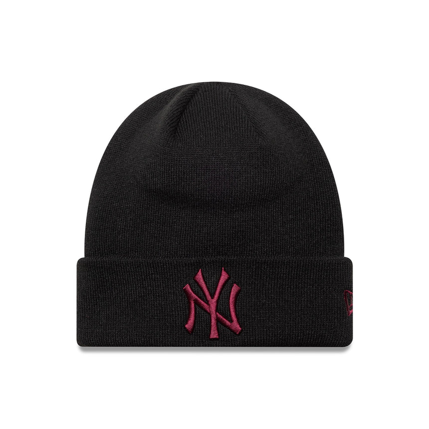 New York Yankees téli sapka, league essential, New Era, fekete