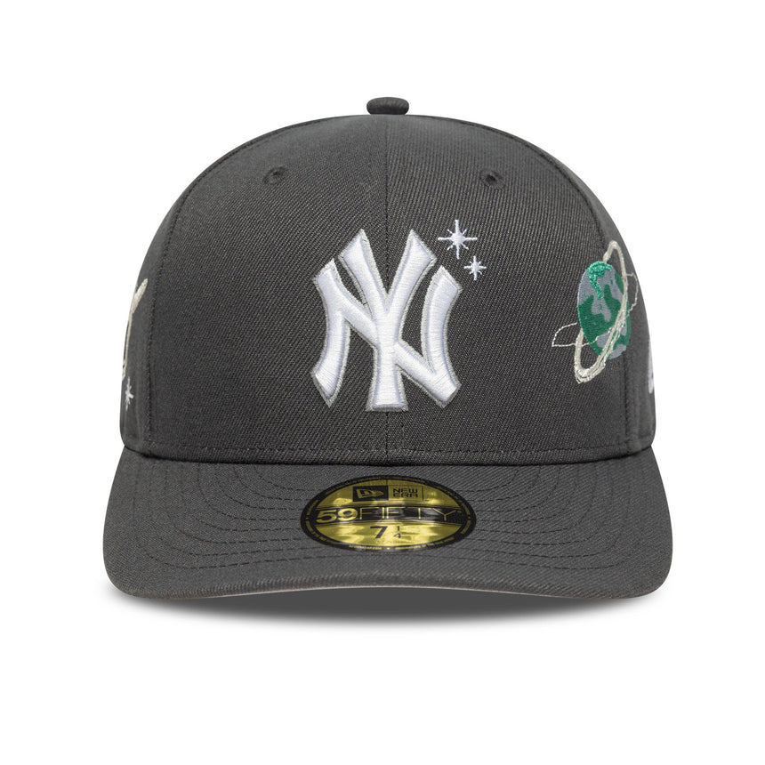 New York Yankees sapka, PLANET ICON, 59FIFTY, PC, kamuflázs, fekete