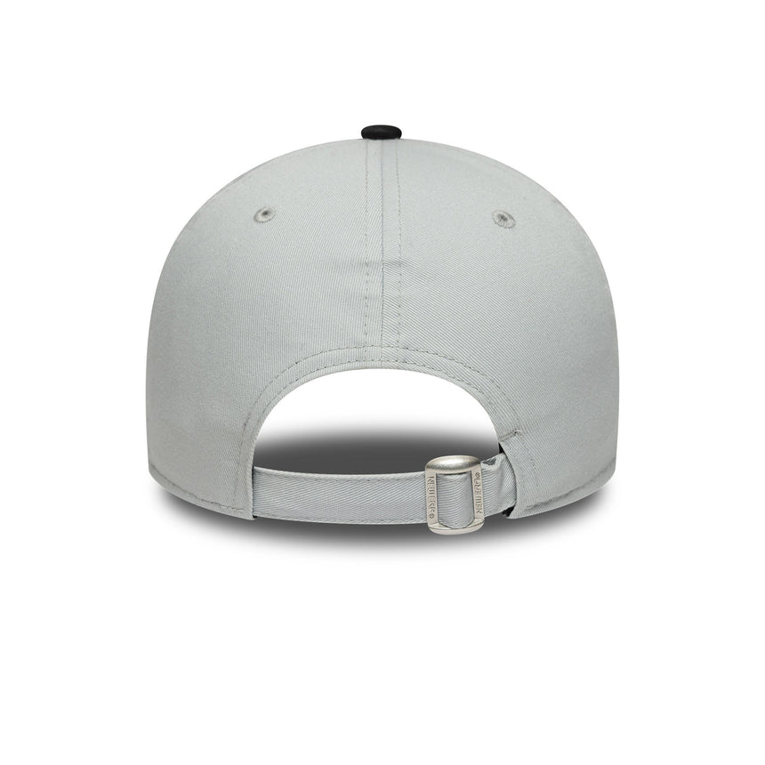 Las Vegas Raiders sapka, két tónusú kitűző, New Era, 9FORTY, oldalra varrt jelvény, fekete-fehér