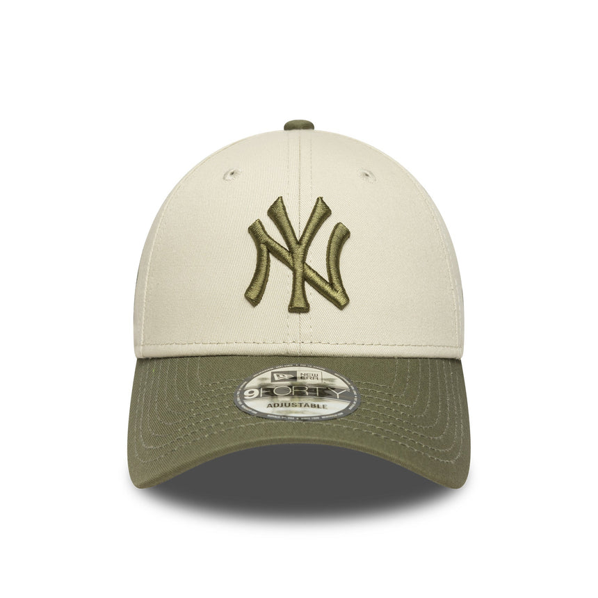 New York Yankees sapka, oldalsó patch, New Era, 9FORTY, terepszínű, szürke