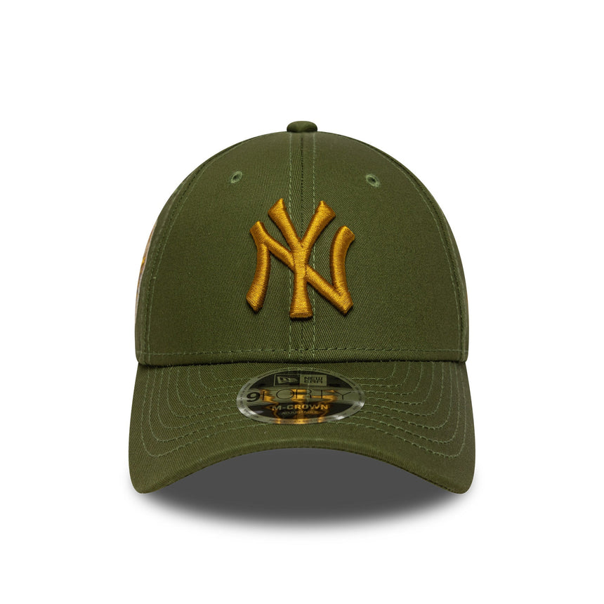 New York Yankees sapka, WS-felvarró, New Era, 9FORTY, folt, zöld