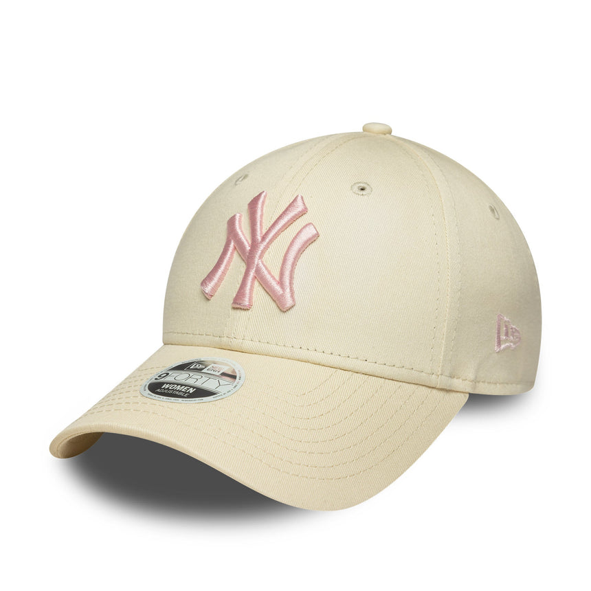 New York Yankees sapka, női, New Era, 9FORTY, fehér, fehér