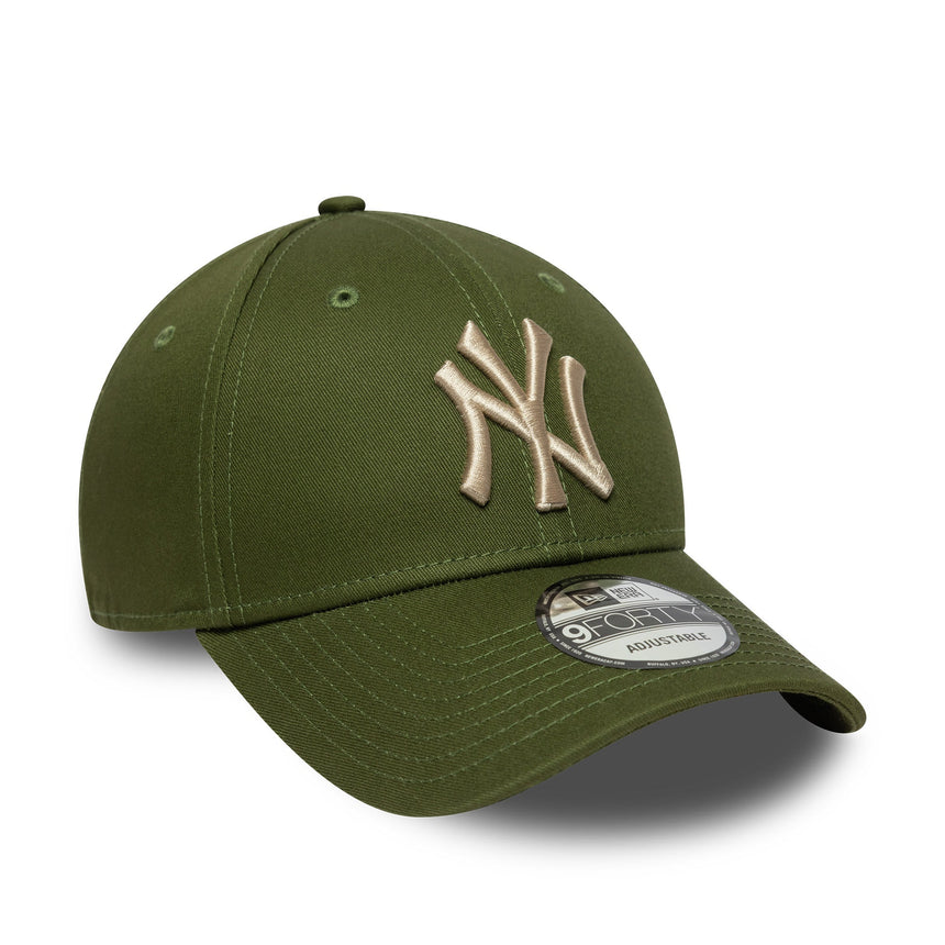 New York Yankees sapka, egyszerű kitűző, New Era, 9FORTY, zöld