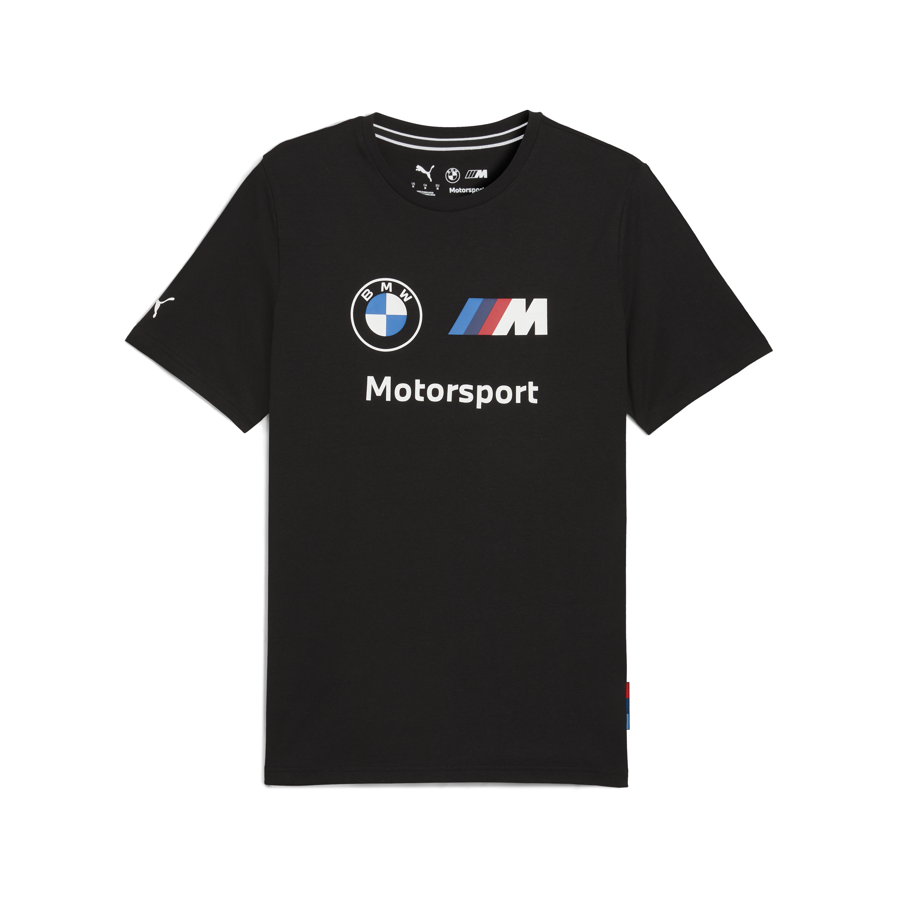 BMW logo Póló, Puma, Essential, MMS, fekete 🔥