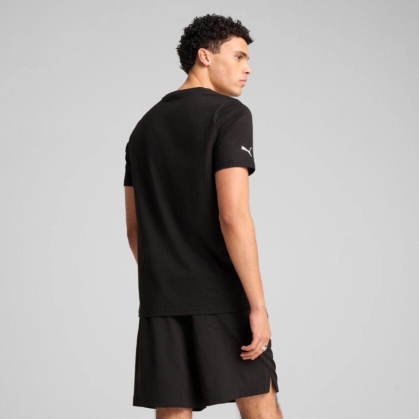 BMW logo Póló, Puma, Essential, MMS, fekete 🔥