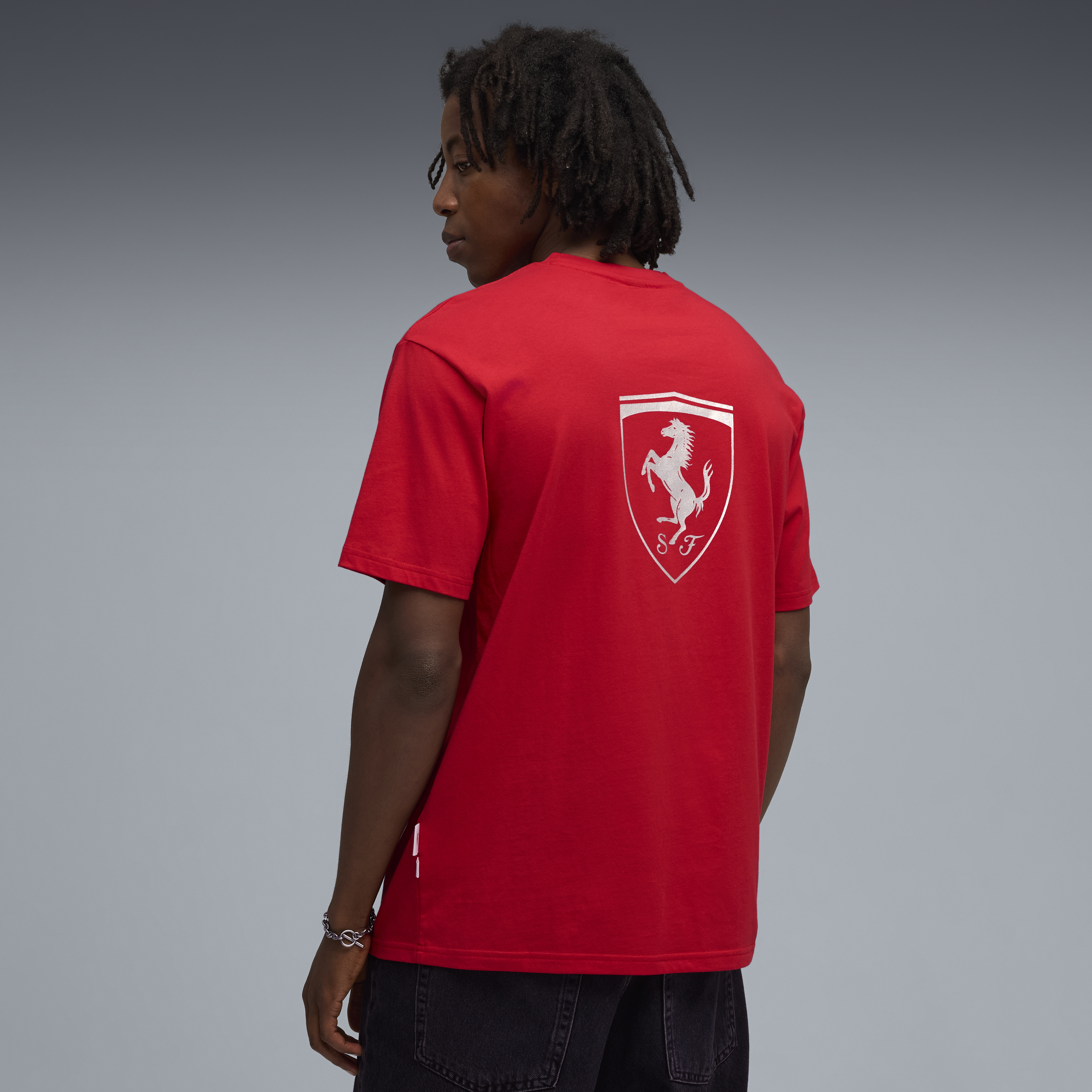 Ferrari Póló, Puma, lifestyle, piros 🔥