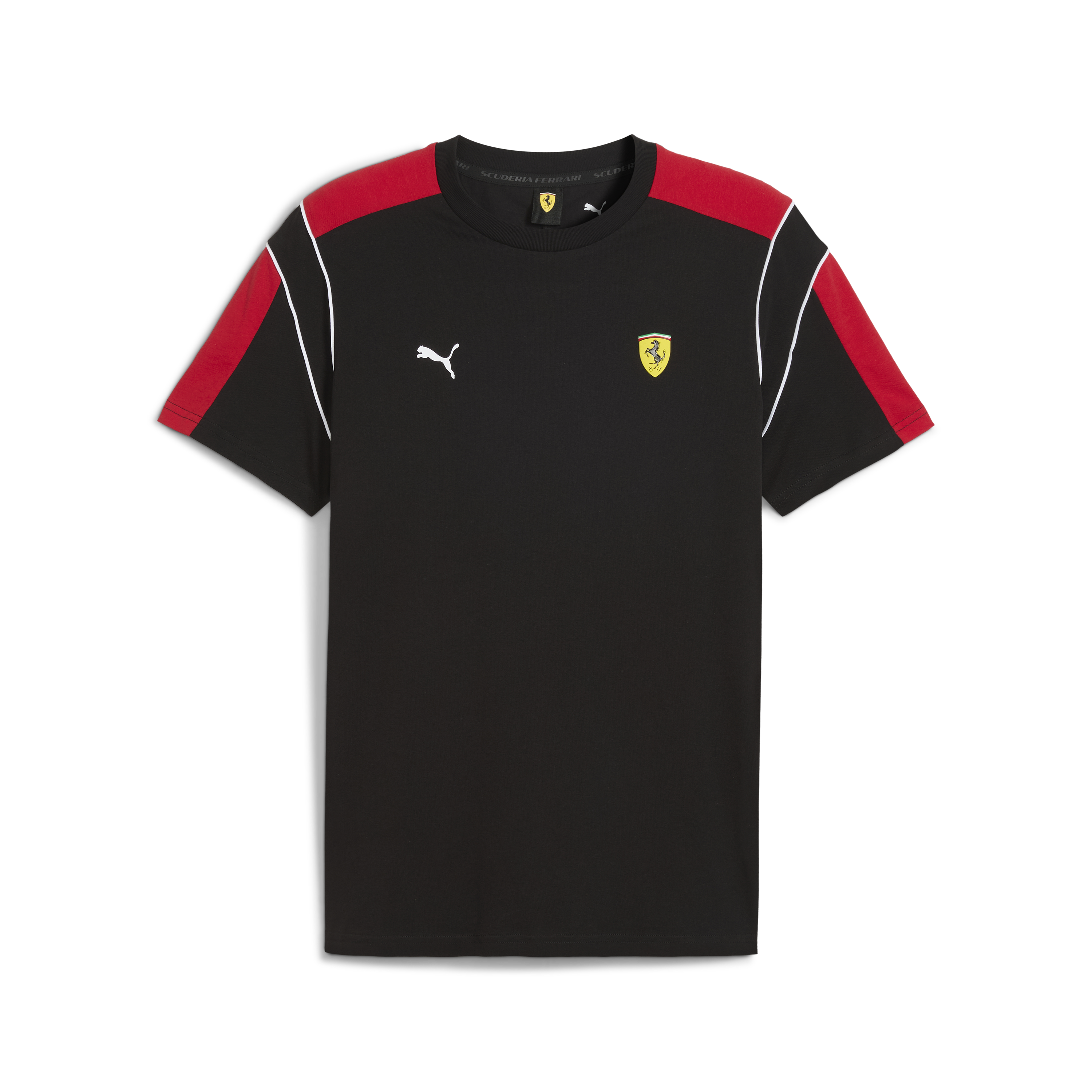 Ferrari Póló, Puma, MT7, fekete 🔥