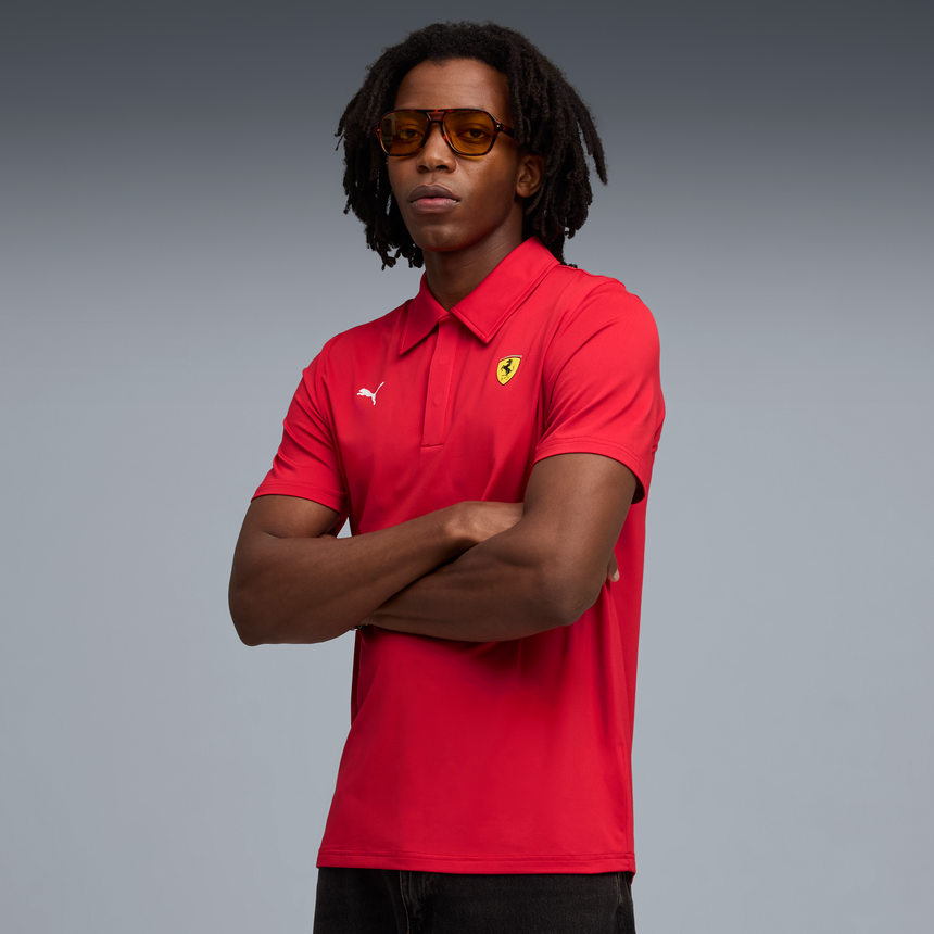 Ferrari Póló, Puma, sportswear cloudspun piros 🔥