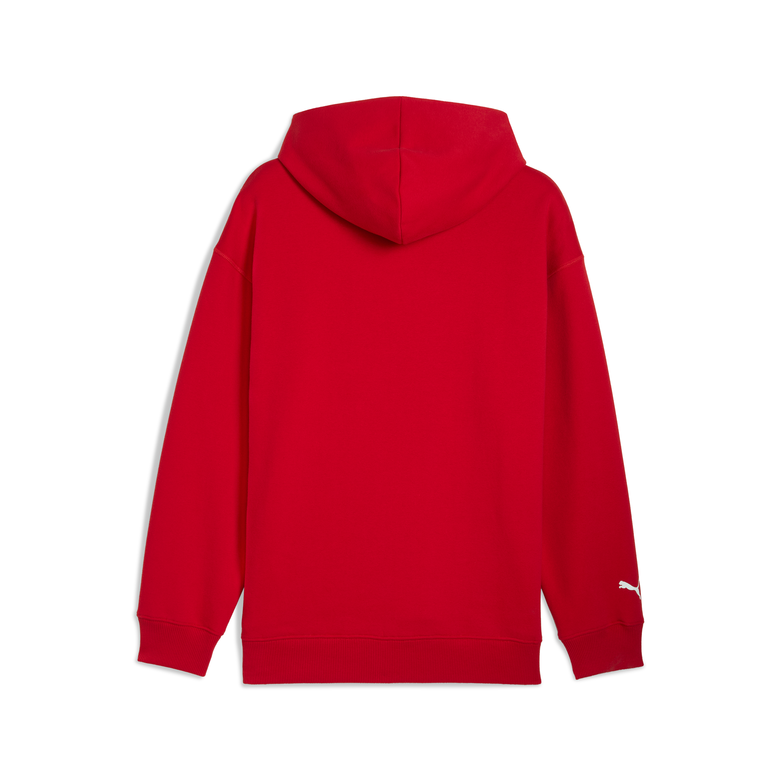 Ferrari Kapucnis Pulóver, Puma, sportswear, pajzs lógós, piros 🔥