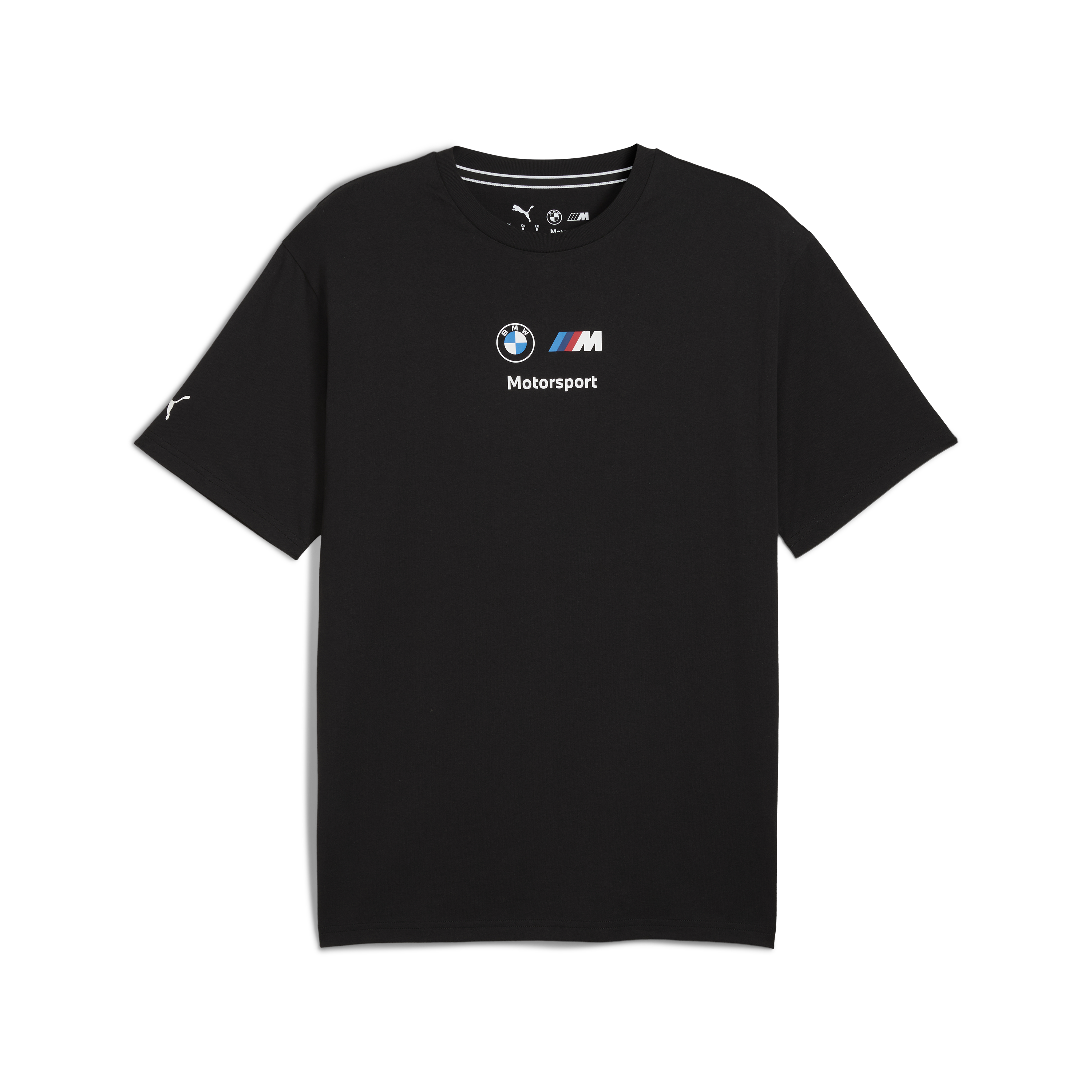 BMW Póló, Puma, MMS, BMW logo II, essential+, fekete 🔥