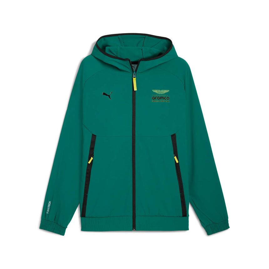 Aston Martin Kabát, Puma, Lifestyle, PUMATECH, zöld 🔥