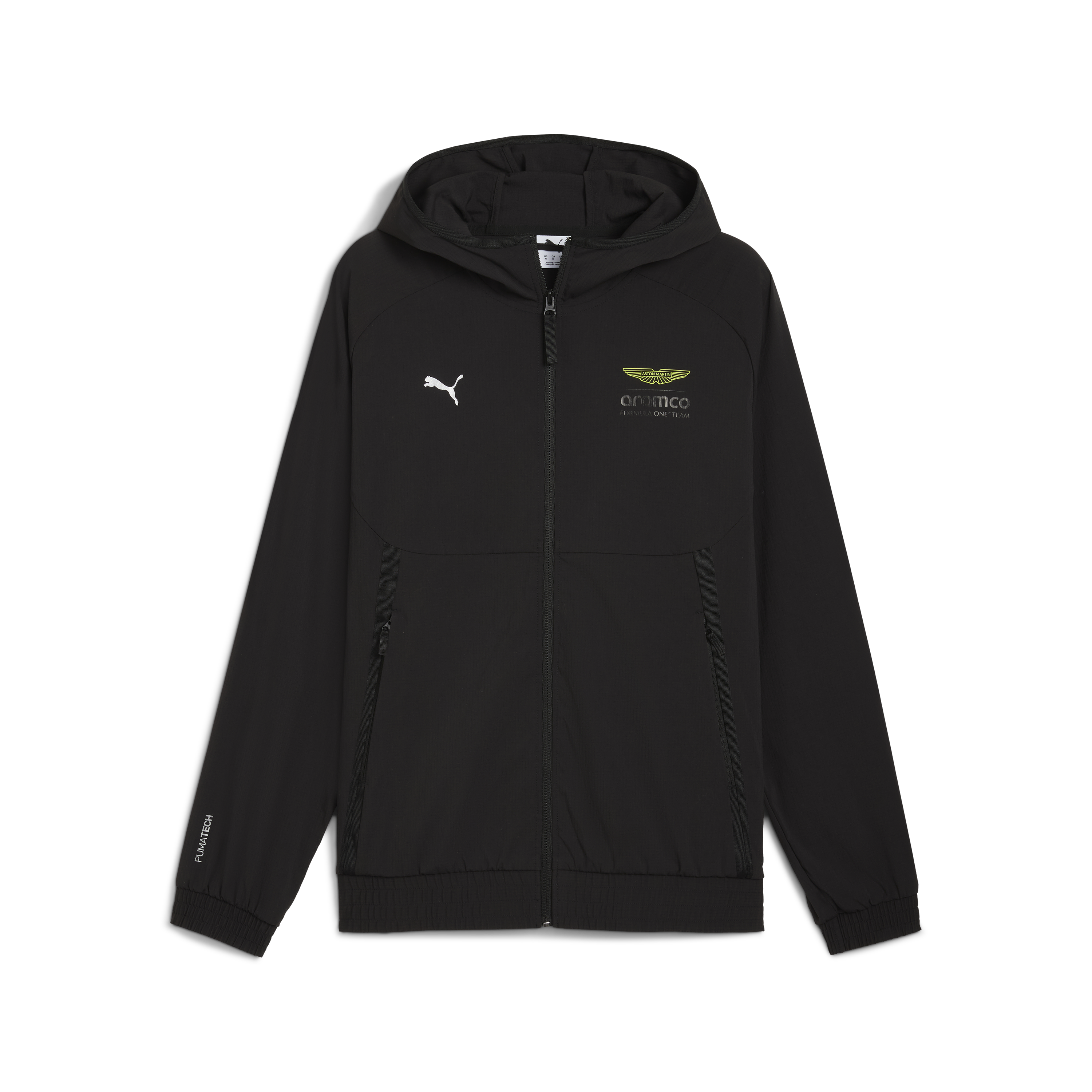 Aston Martin Kabát, Puma, Lifestyle, PUMATECH, fekete 🔥