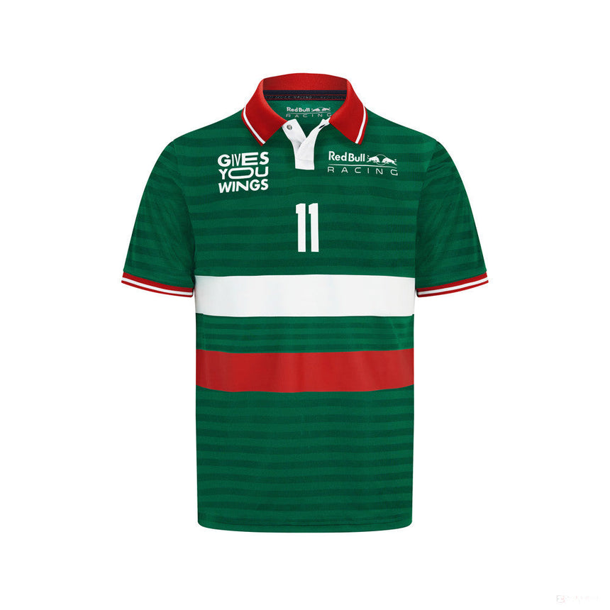 Red Bull Sergio Pérez Galléros Póló, Zöld, 2022