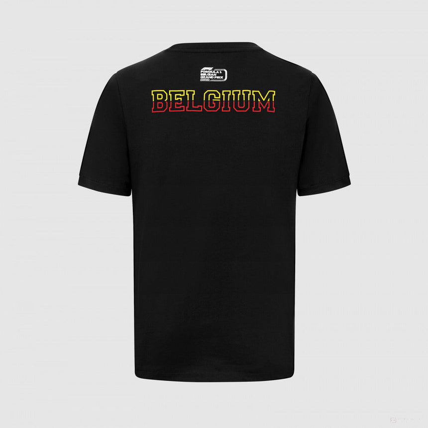 Formula 1 T-shirt, F1 Fanwear Spa GP SE, black, 2022