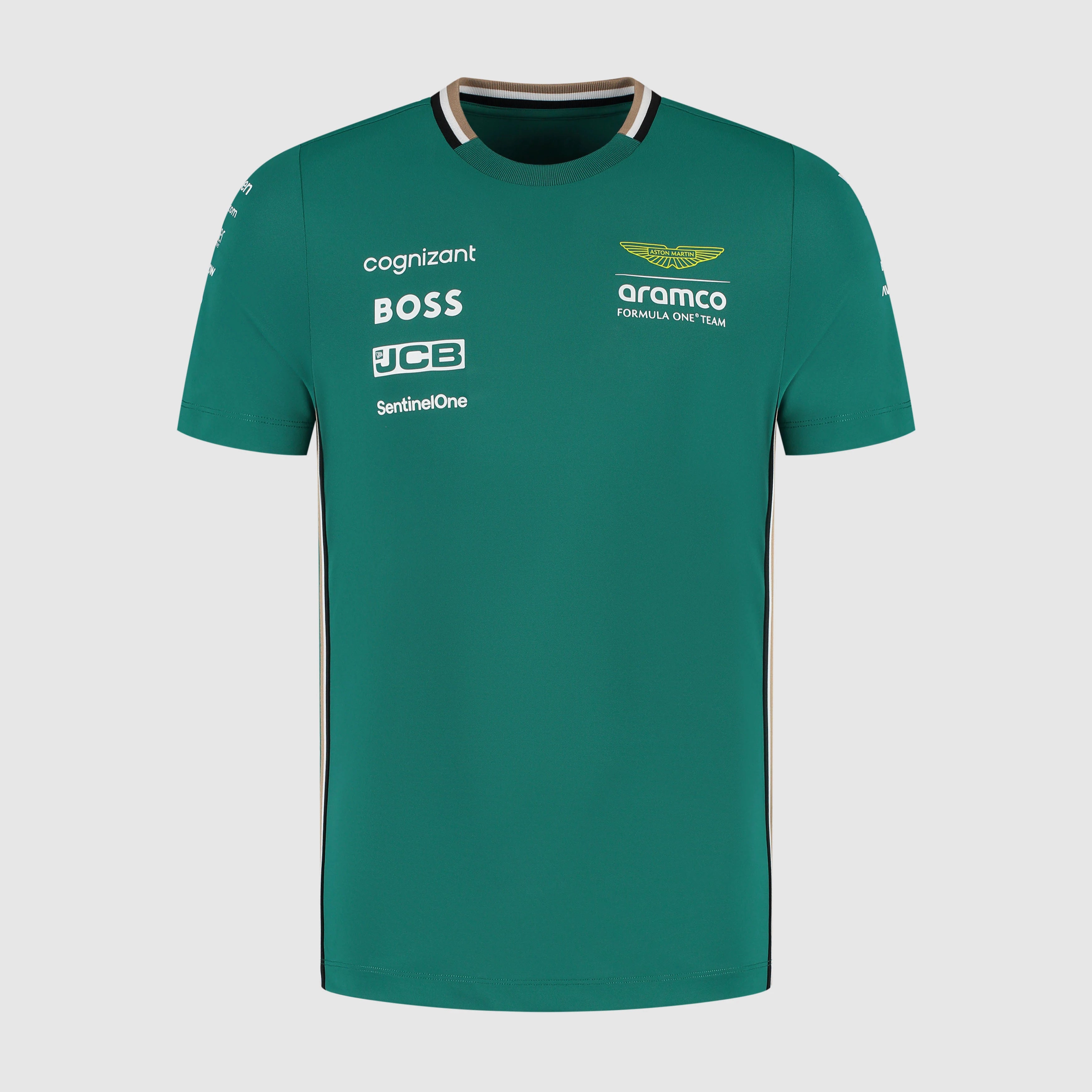 Aston Martin AMF1, Team-T-Shirt, Grün 🔥