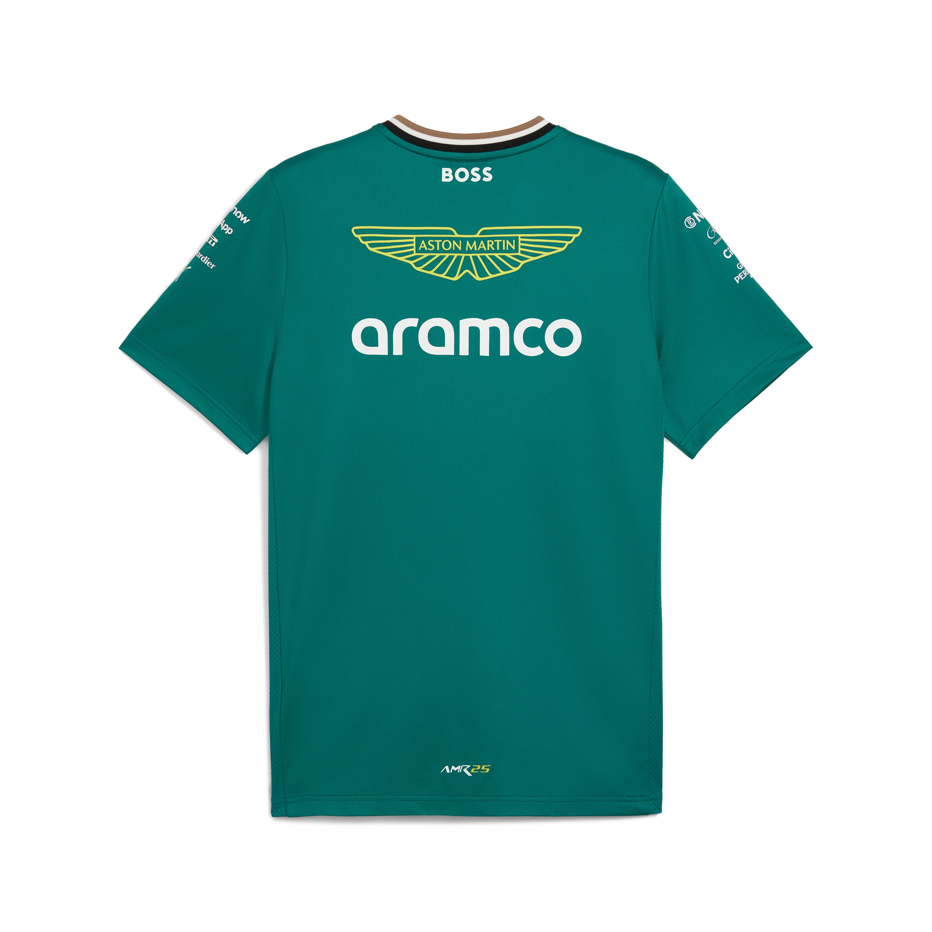 Aston Martin AMF1, Puma csapat póló, Zöld 🔥
