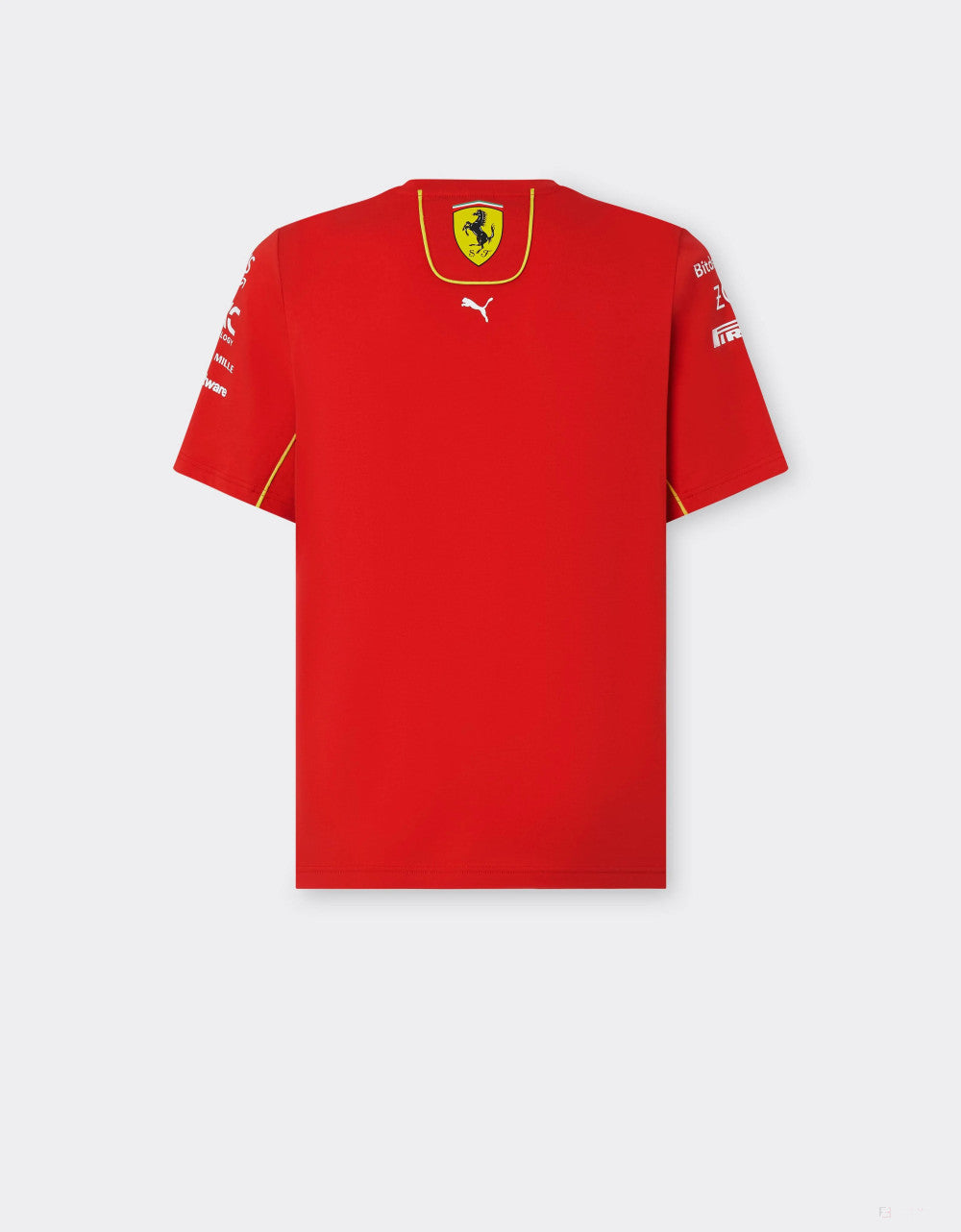 Ferrari környakú póló, Puma, csapat, piros, 2024