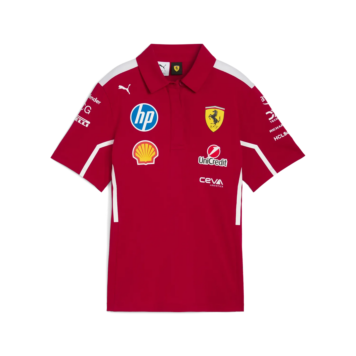 Scuderia Ferrari Team Women's Collared T-Shirt 🔥