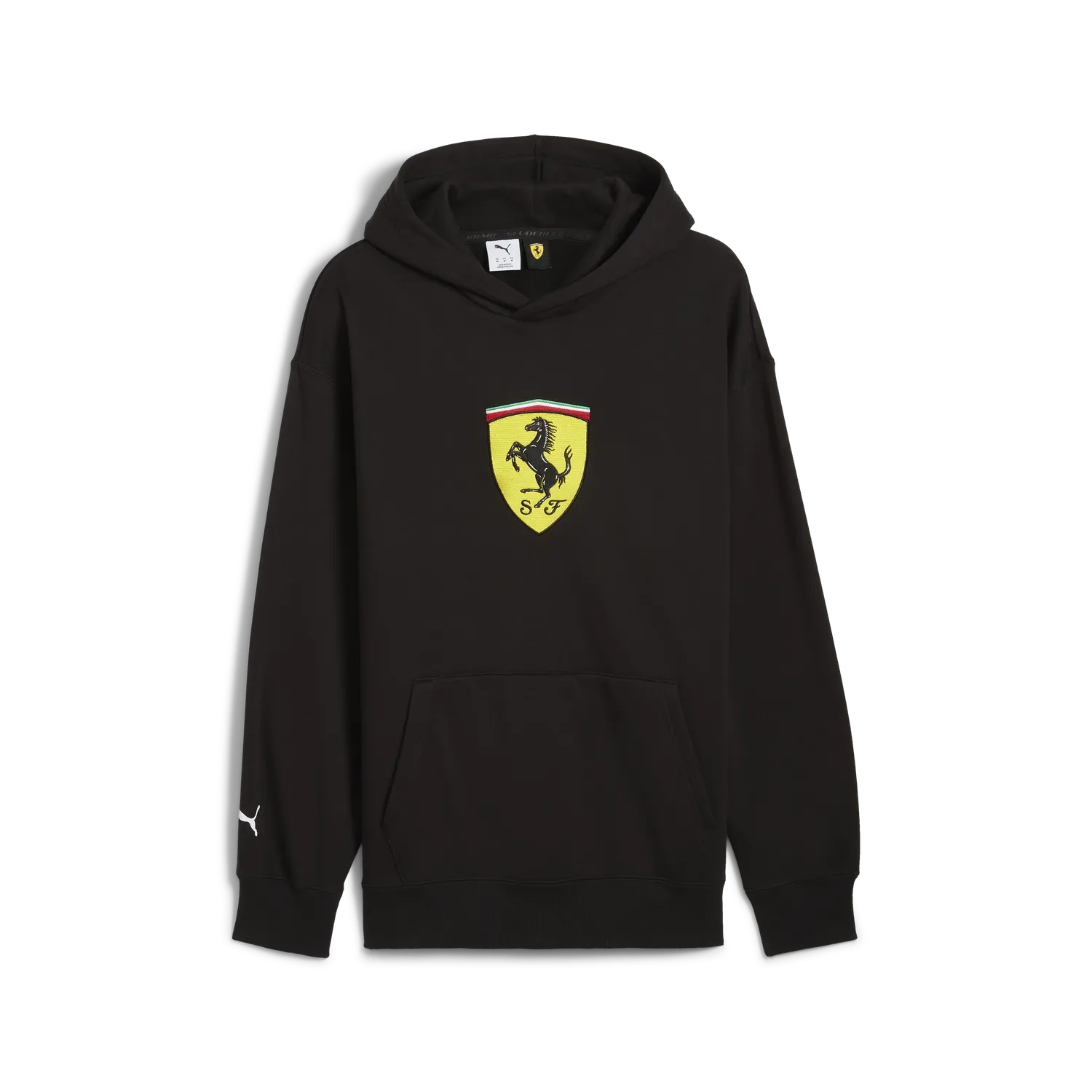 Ferrari Race Kapucnis Pulóver - fekete 🔥