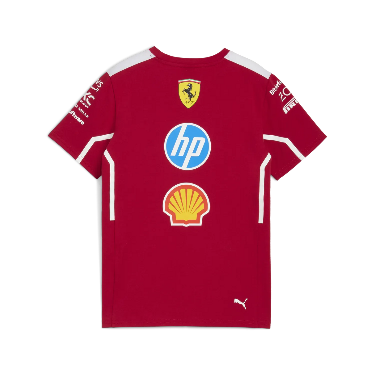 Scuderia Ferrari Team Kids Crew Neck T-Shirt 🔥