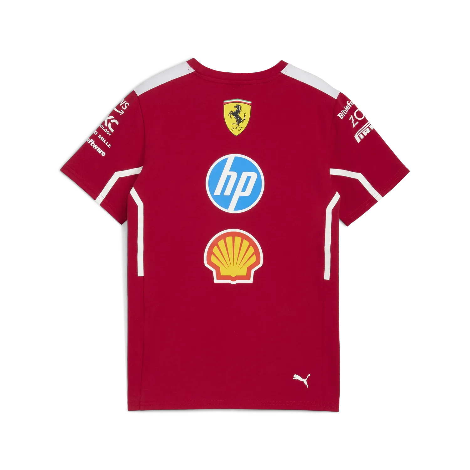 Scuderia Ferrari Team Kids Crew Neck T-Shirt 🔥
