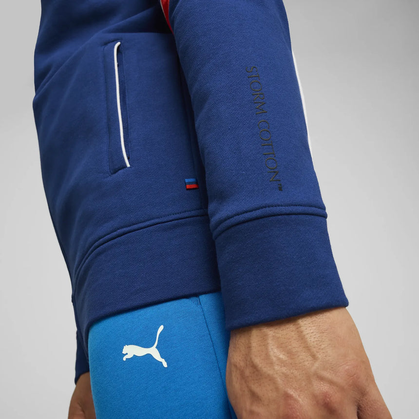 BMW MMS MT7 Szett cipzáras pulóver - kék 🔥