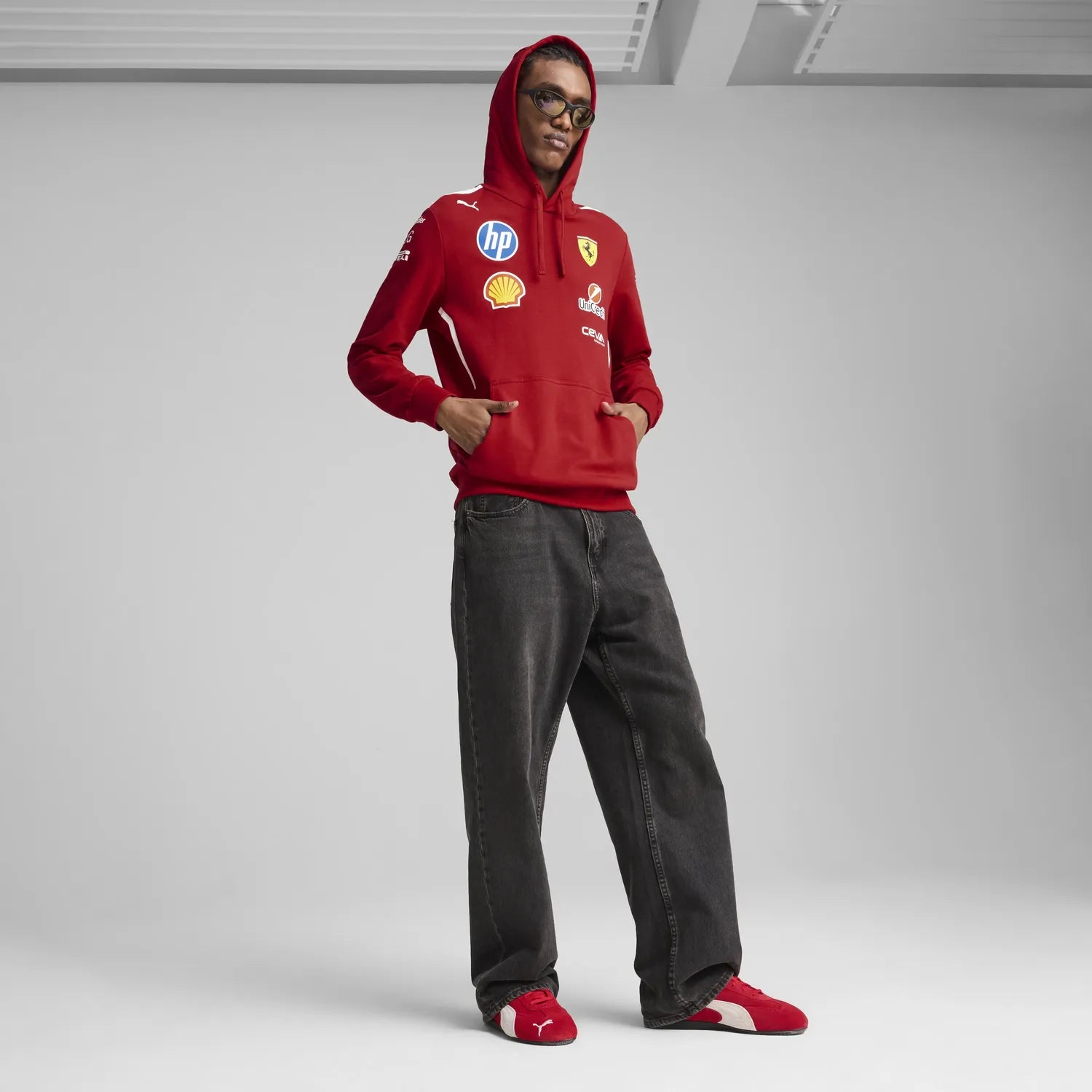 Scuderia Ferrari Csapat Kapucnis Pulóver 🔥