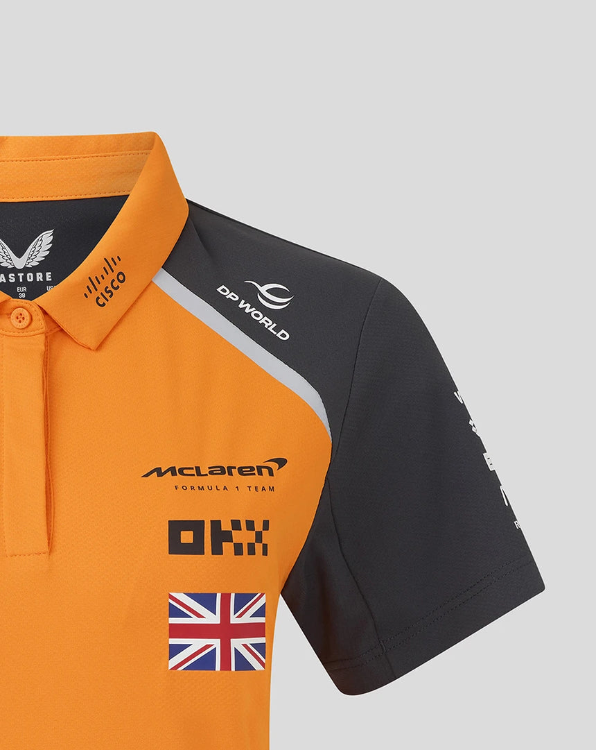 McLaren F1 Team collared shirt, Lando Norris, Women's 🔥