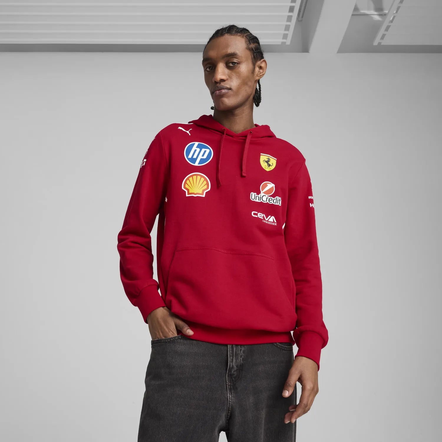 Scuderia Ferrari Csapat Kapucnis Pulóver 🔥