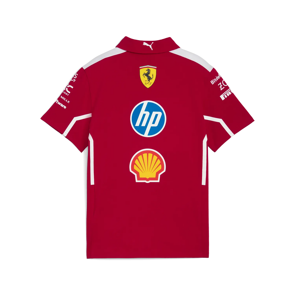 Scuderia Ferrari Team Kids Collared T-Shirt 🔥