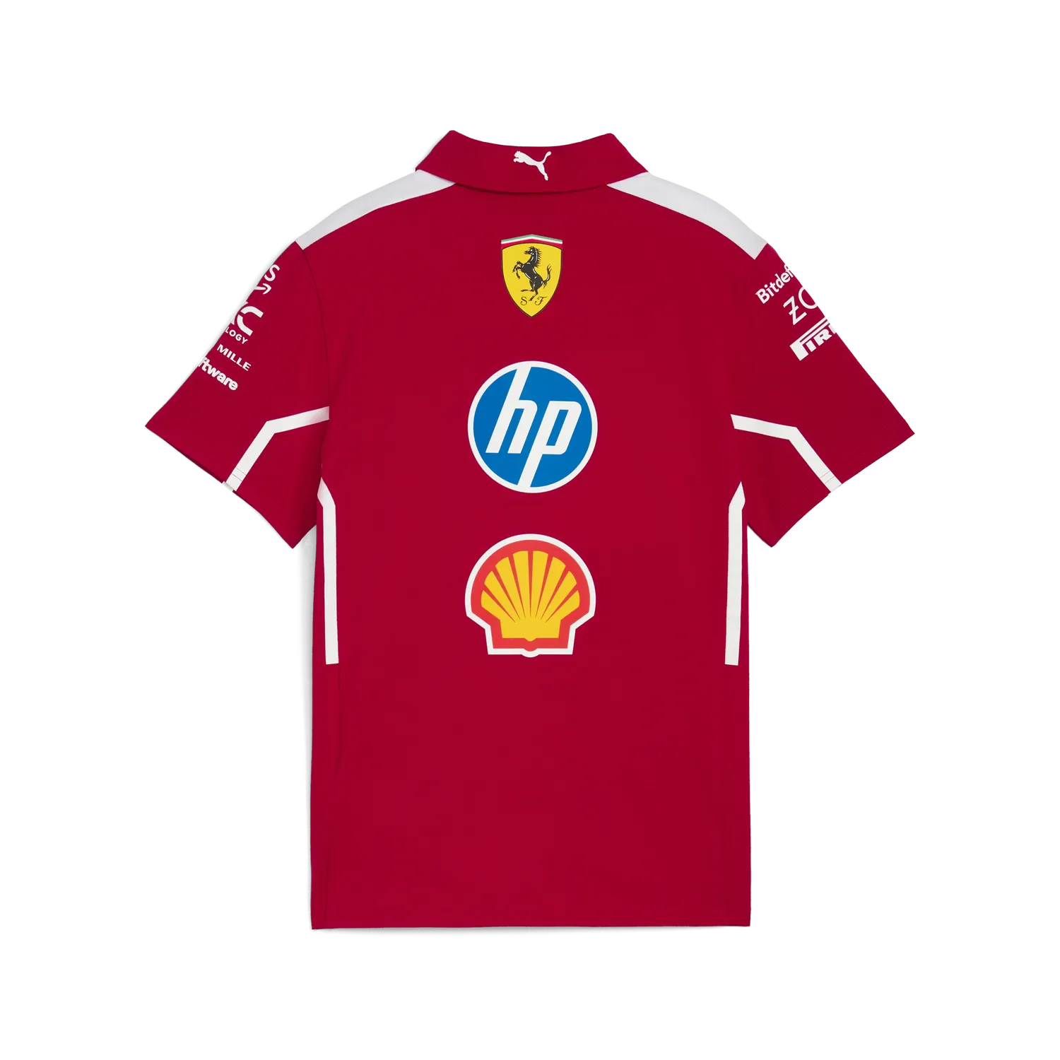 Scuderia Ferrari Team Kids Collared T-Shirt 🔥
