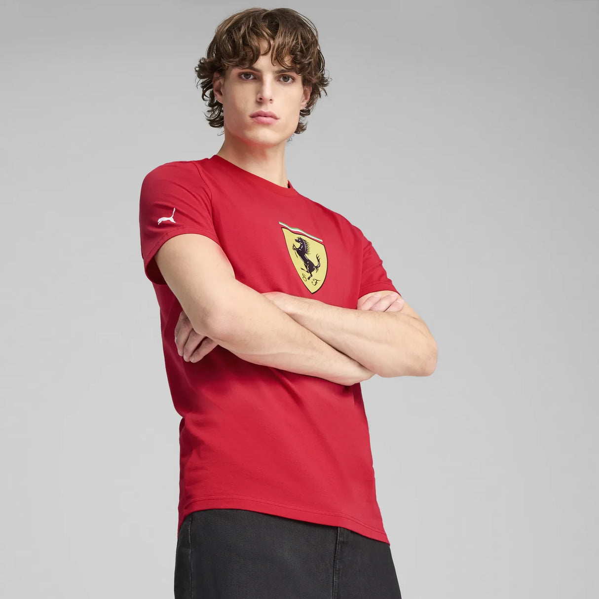 Ferrari Race Crewneck T-Shirt 🔥