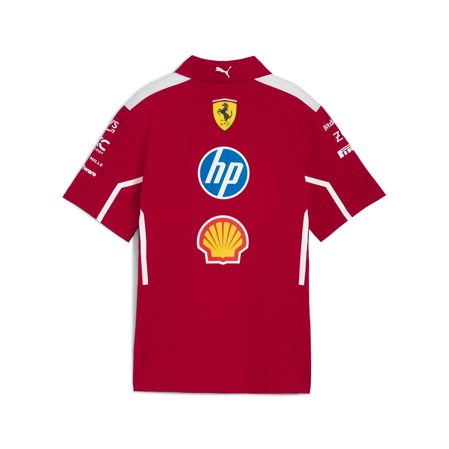 Scuderia Ferrari Team Women's Collared T-Shirt 🔥