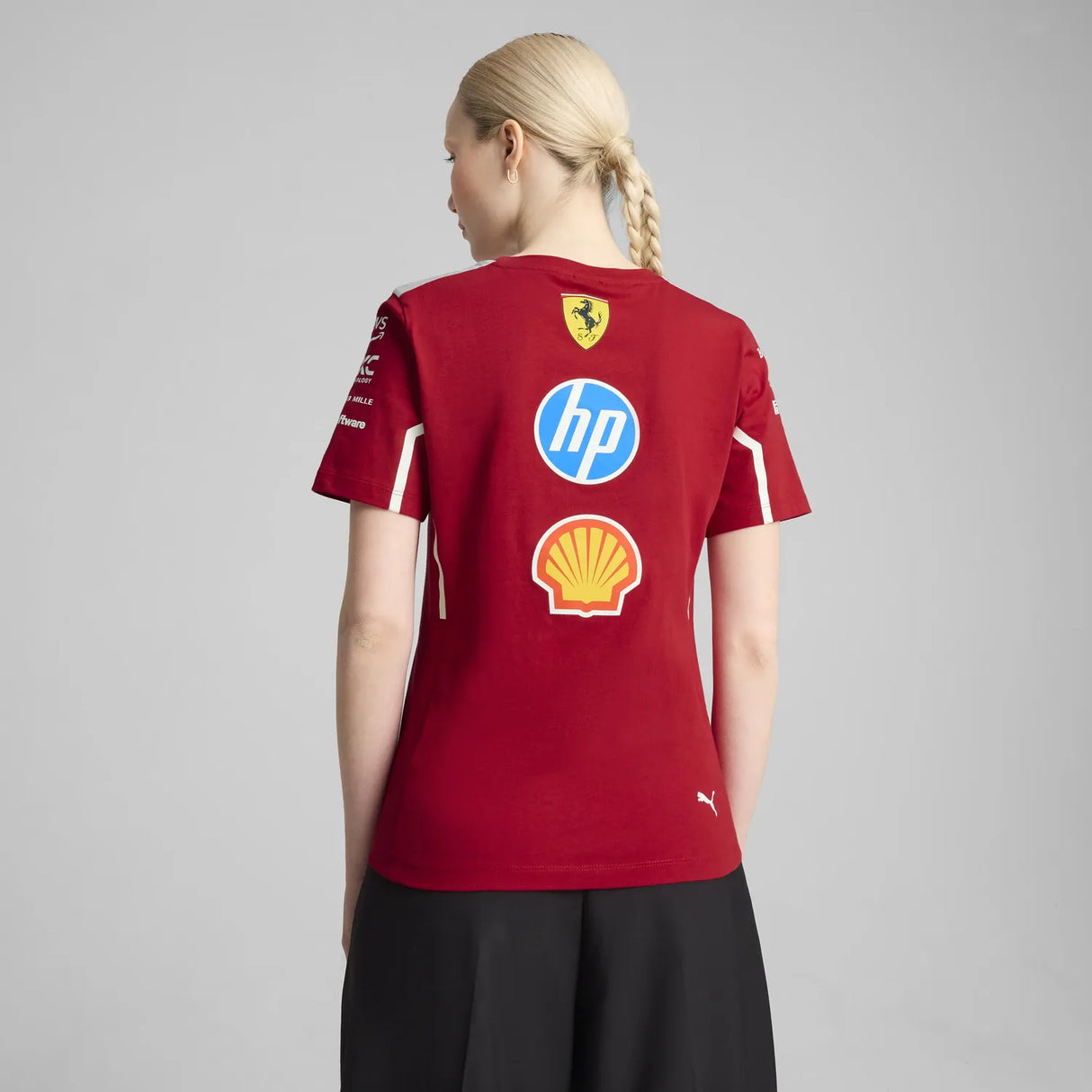 Scuderia Ferrari Team Women's Crew Neck T-Shirt 🔥